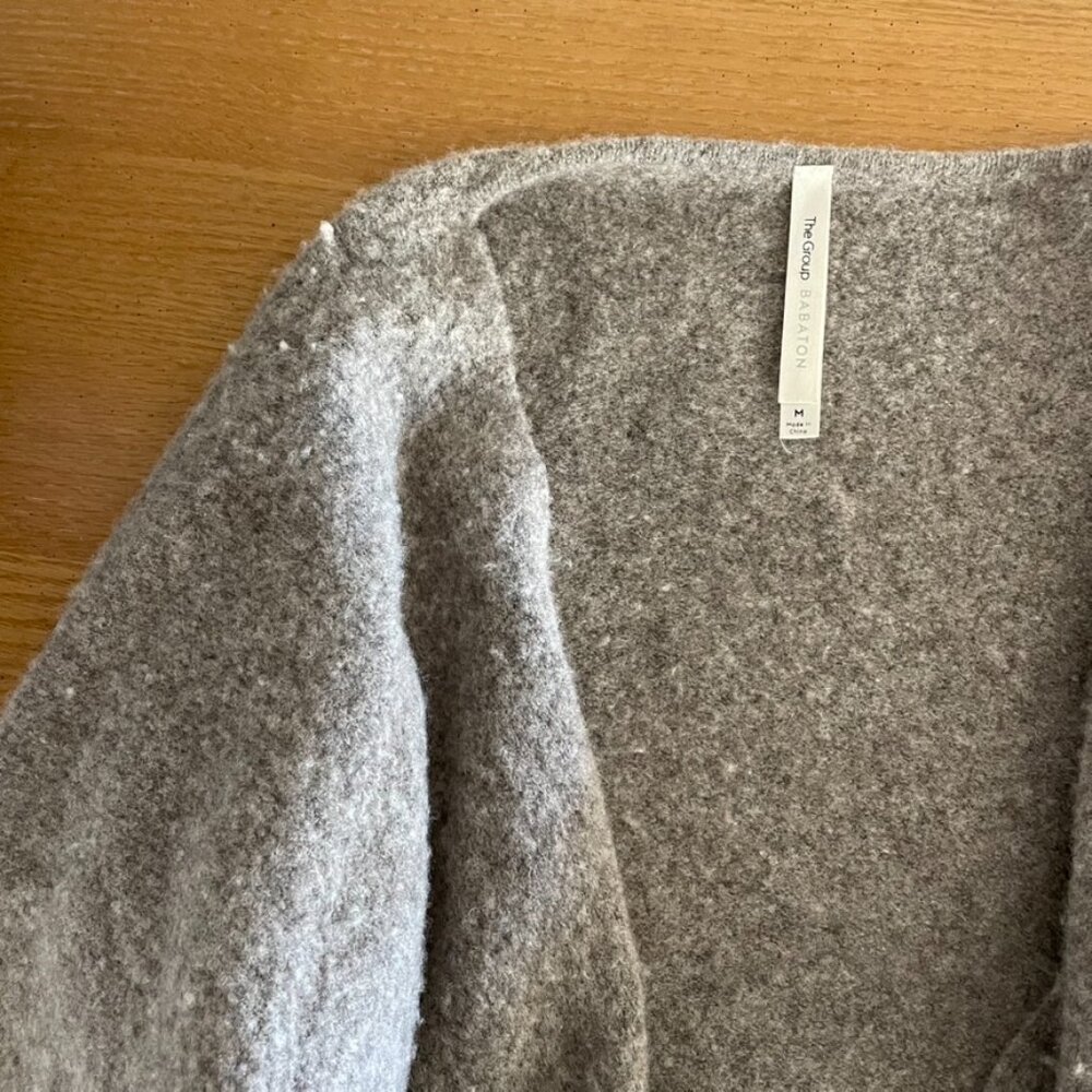 Aritzia Babaton The Group Oversized Wrap Sweater - Picture 5 of 6